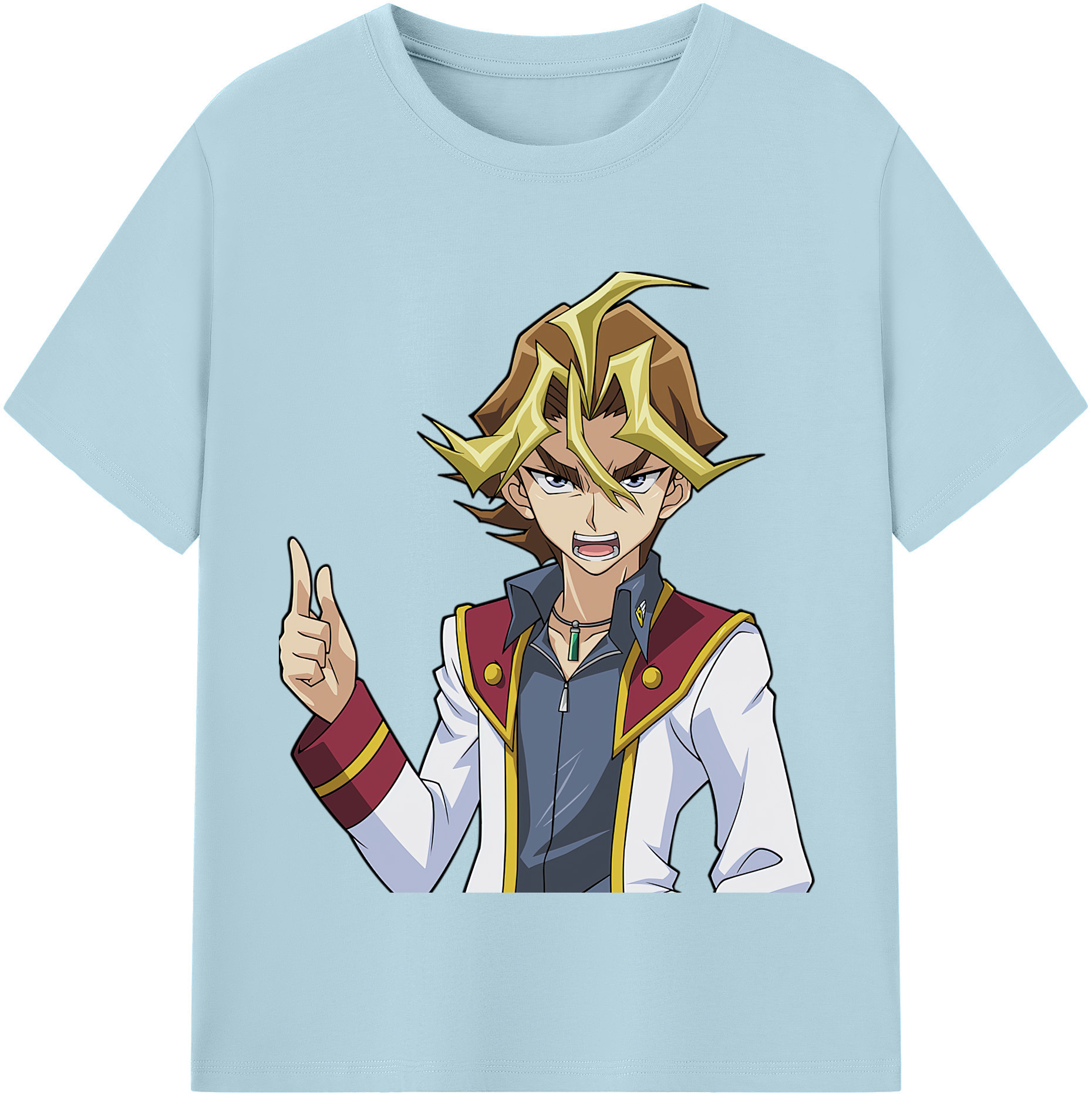 （画像用） 遊☆戯☆王 Yu-Gi-Oh! 綿100％半袖Tシャツ（フロントプリント）